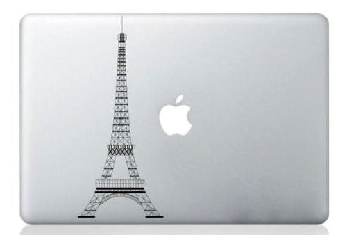 MacBook ステッカー シール Eiffel Tower (13インチ)